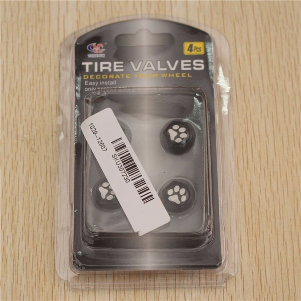 4Pcs-Aluminum-Alloy-Footprint-Pattern-Car-Wheel-Tire-Valve-Stem-Covers-Caps-Black-1013948