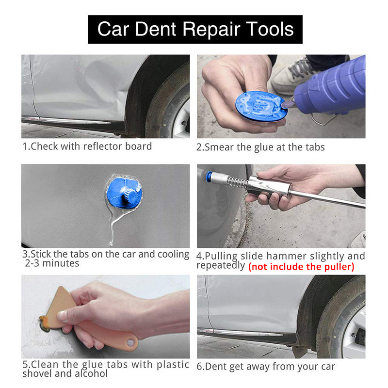 90PCS-Blue-Pulling-Tabs-Car-Paintless-Dent-Repair-Tool-PDR-Puller-Ding-Lifter-1628978