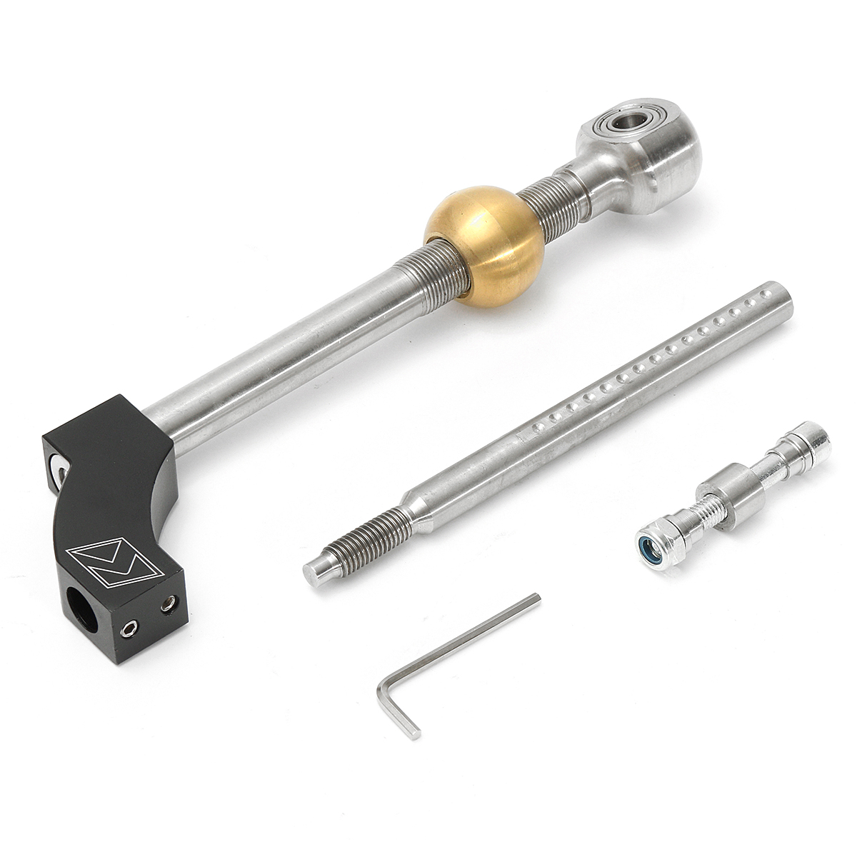 Adjustable-100mm-Height-Dual-Bend-Stainless-Steel-Short-Shifter-For-Honda-Civic-1127692