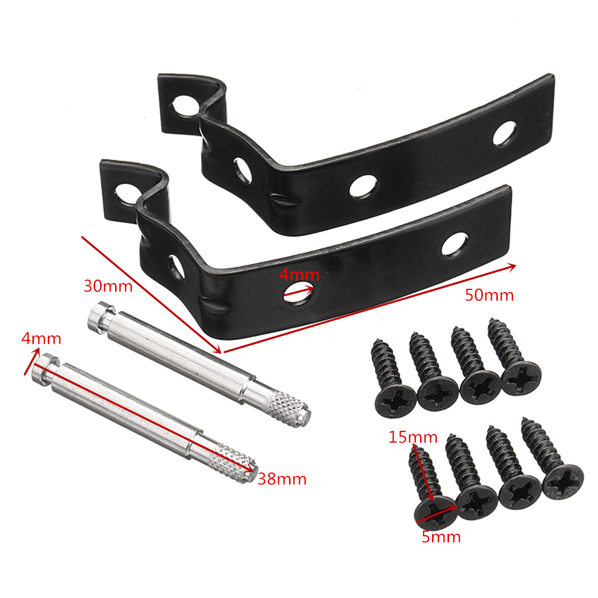 Car-Glove-Box-Lid-Hinge-Snapped-Repair-Fix-Kit-Brackets-For-Audi-A4-S4-RS4-B6-B7-8E-1221123