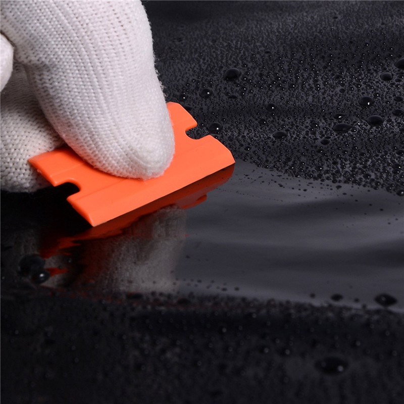 DIY-100X-Plastic-Double-Edged-Razor-Blades--2X-Scraper-Removal-Tools-Kit-for-Car-Offroad-1294970