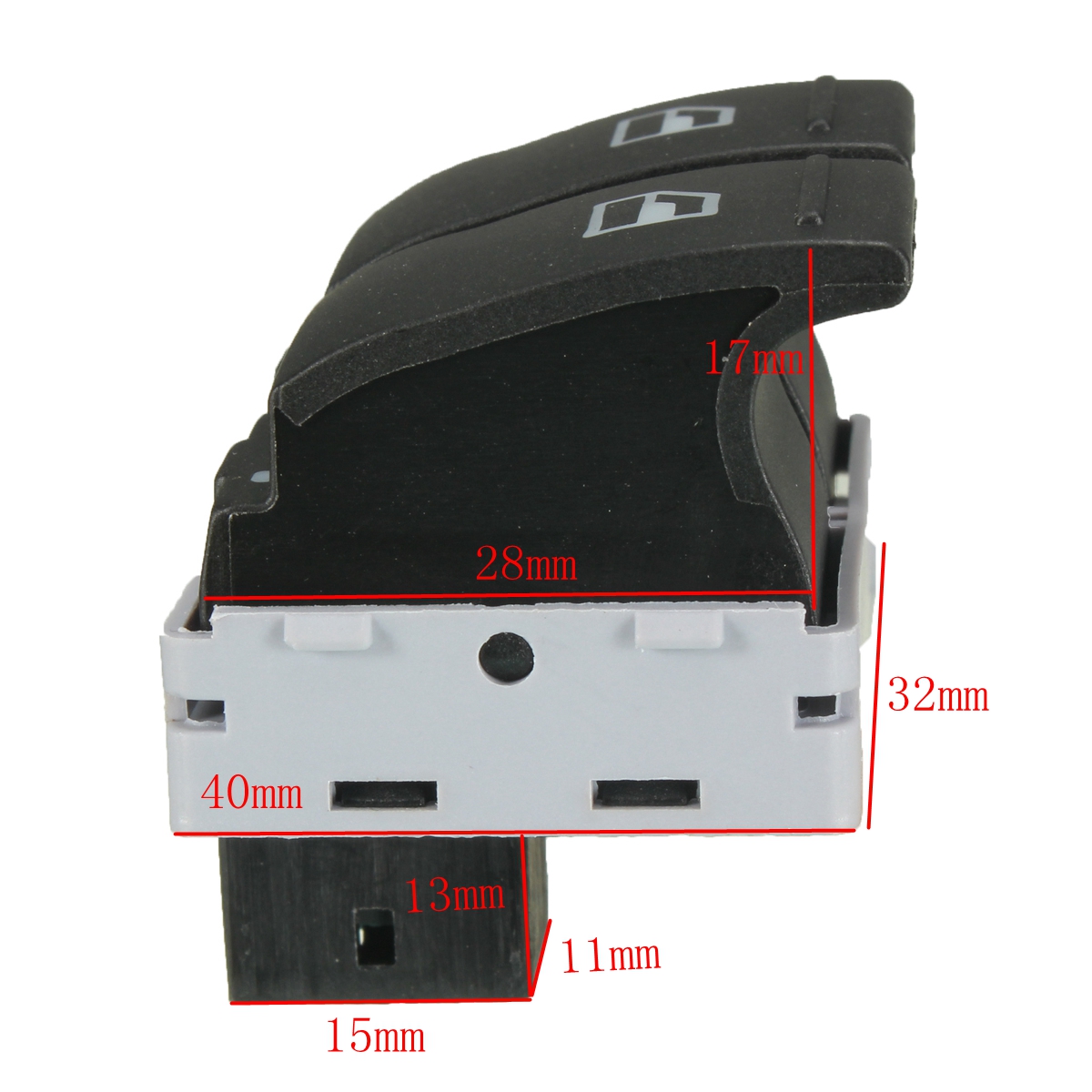 Electric-Driver-Side-Power-Window-Switch-For-VW-Transporter-T5-T6-7E0-959-855A-1008631
