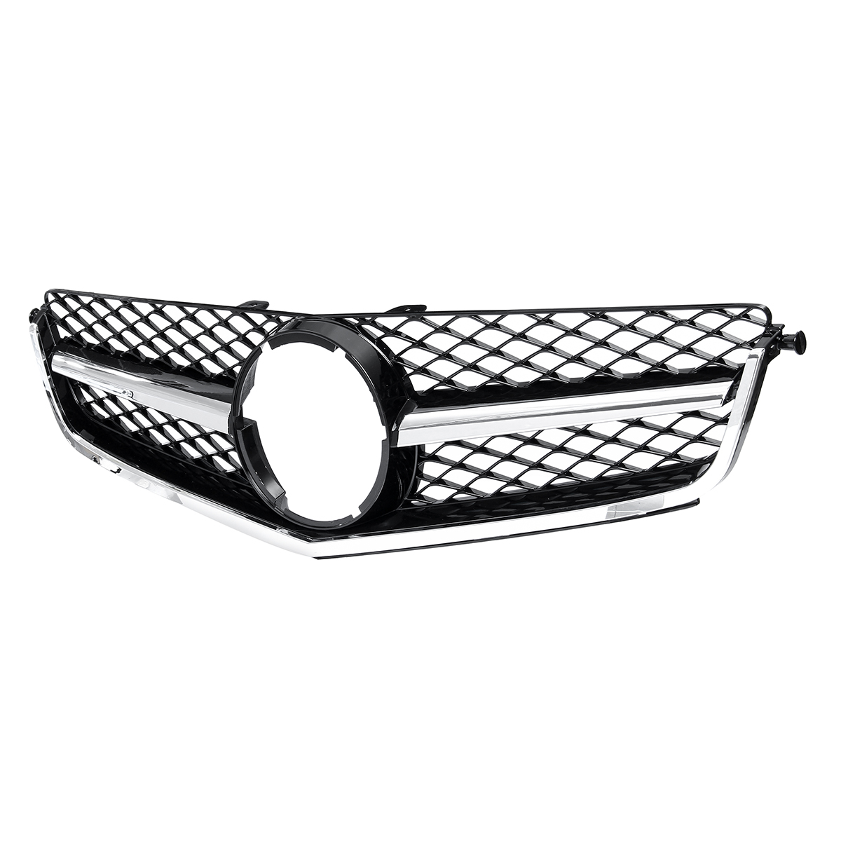 Front-Racing-Mesh-Grille-For-Mercedes-Benz-2008-2011-C63AMG-W204-Sedan-1514716