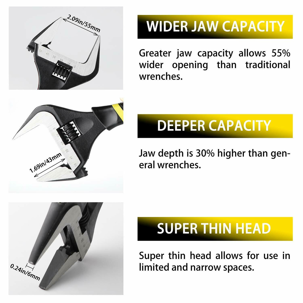 Large-Extra-Wide-Jaw-Adjustable-Spanner-Wrench-60mm-Openning-Capacity-Nut-Pipe-Tool-Black-Oxide-Fini-1625596