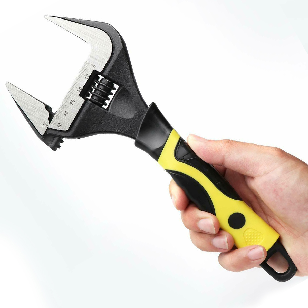 Large-Extra-Wide-Jaw-Adjustable-Spanner-Wrench-60mm-Openning-Capacity-Nut-Pipe-Tool-Black-Oxide-Fini-1625596