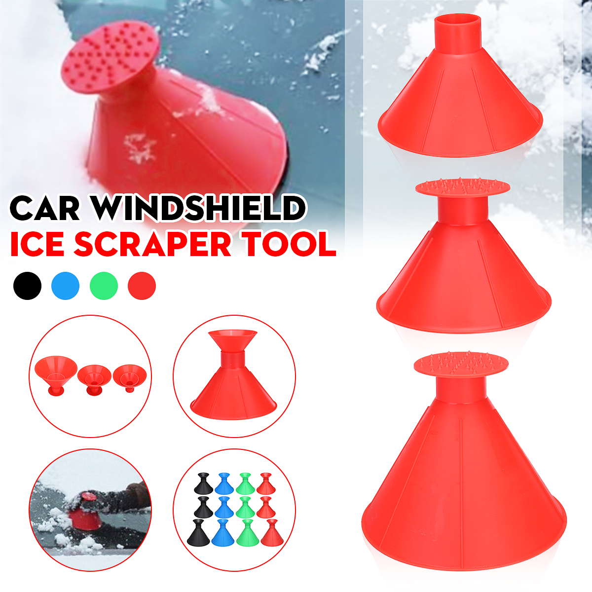 Magical-Car-Windshield-Ice-Scrapers-Tool-Cone-Shaped-Outdoor-Funnel-Remover-Snow-1632627