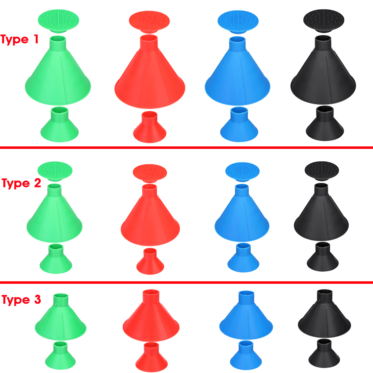 Magical-Car-Windshield-Ice-Scrapers-Tool-Cone-Shaped-Outdoor-Funnel-Remover-Snow-1632627