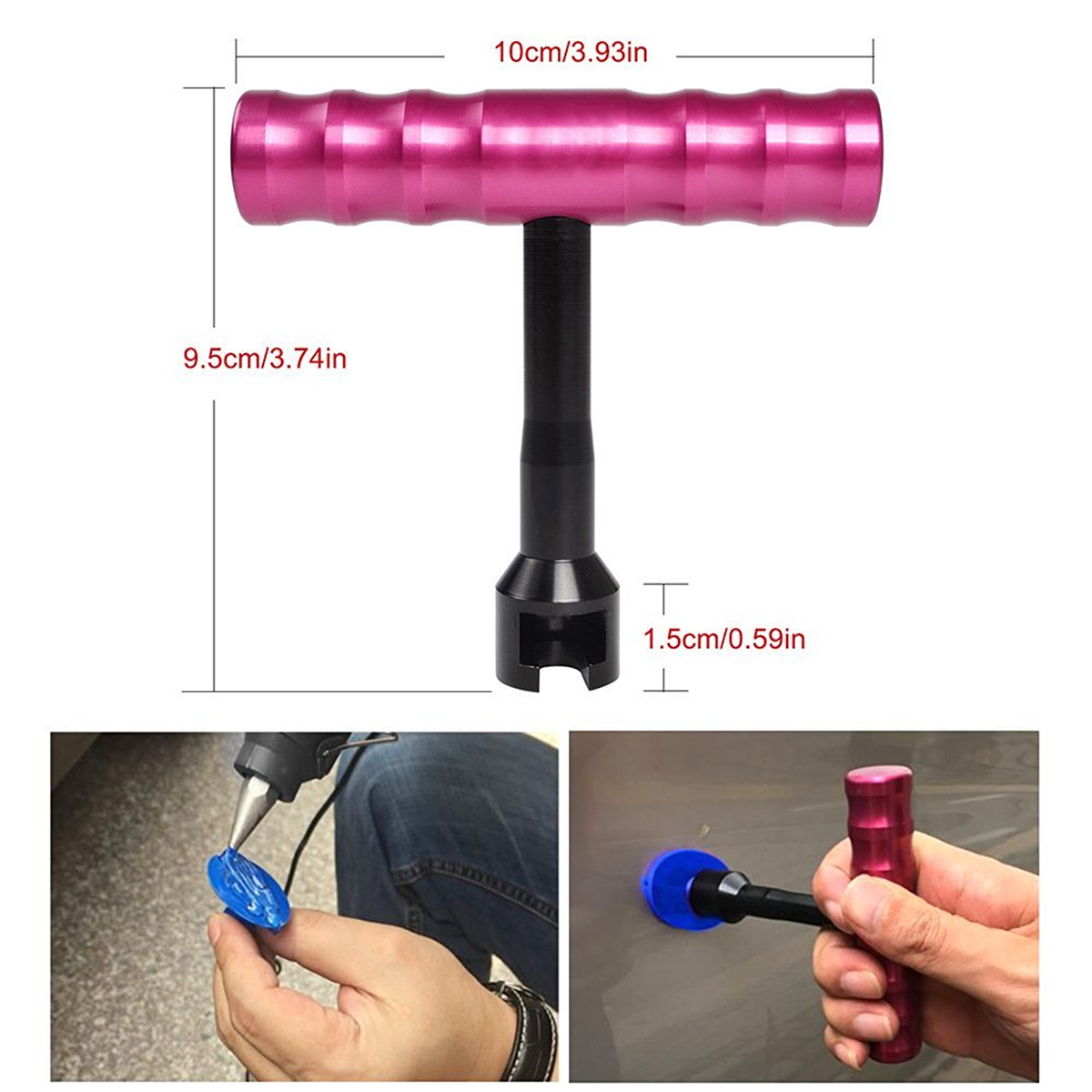 PDR-T-Bar-Car-Body-Panel-Paintless-Dent-Removal-Repair-Lifter-Tool-18-Puller-Tab-1259591