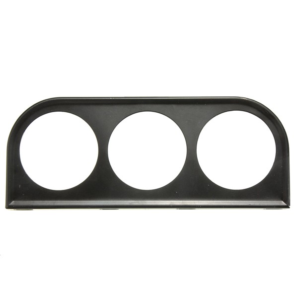 Universal-Black-Metal-3-Hole-Triple-Gauge-Meter-Pod-Holder-Vehicle-mounted-Stent-1004917