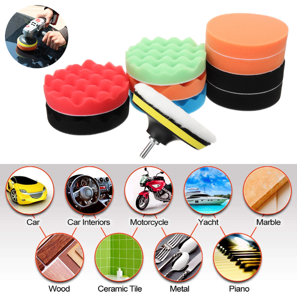 12PCS-34567-Inch-Car-Polishing-Sponge-Pads-Kit-Polisher-Waxing-Wollen-Buffer-Wave-Plat-Plate-Dish-Re-1793176