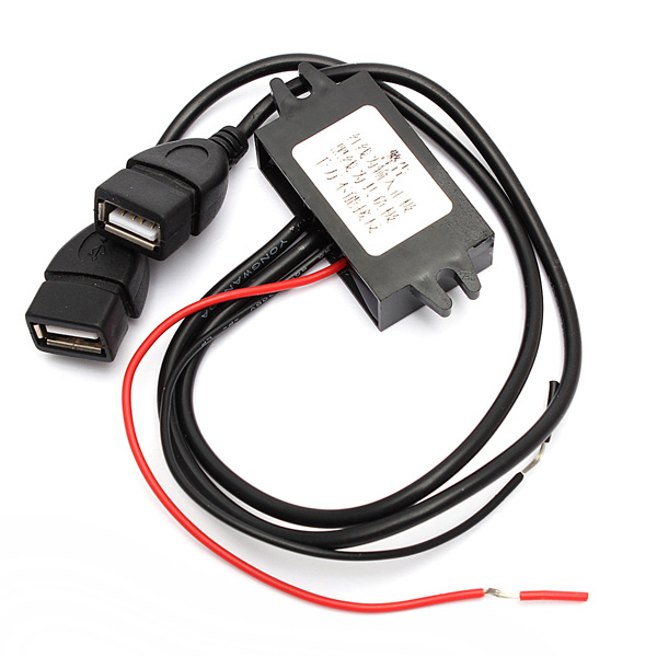 Double-USB-Car-Converter-Module-12V-To-5V-3A-15W-Power-Adapter-932318