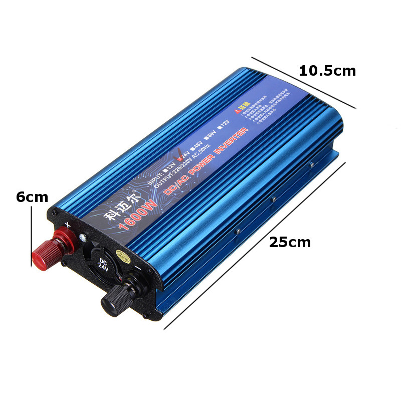 Peak-Power-Inverter-DC-1224V-to-AC-220V-1600W-Modified-Sine-Wave-Converter-USB-1227612