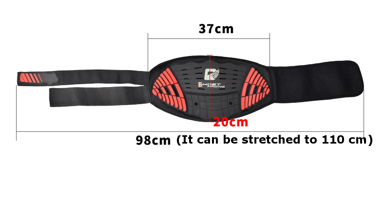 GHOST-RACING-Motorcycle-Racing-Waist-Support-Belt-Sports-Safety-Protective-Gear-Protector-1537131