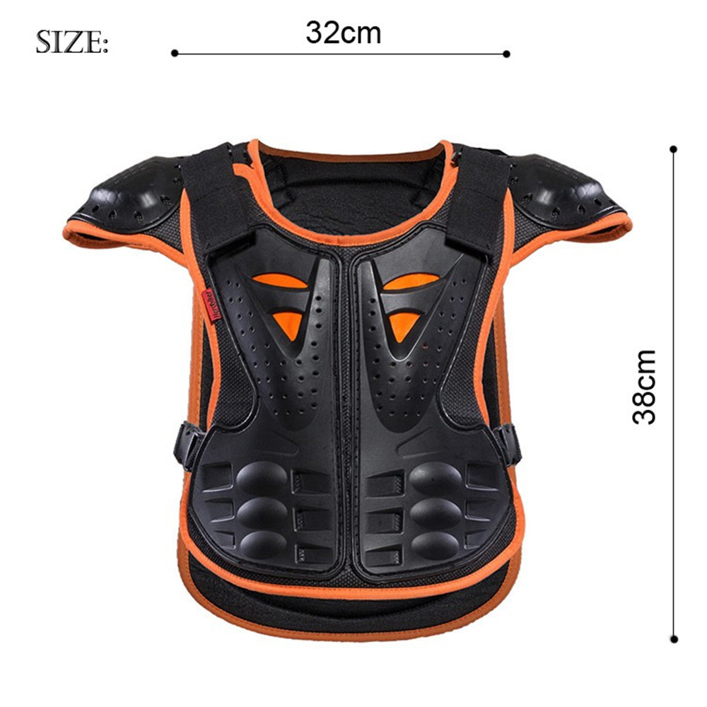 HEROBIKER-Motocross-Motorcycle-Child-Skiing-Skating-Spine-Shoulder-Chest-Guard-Mesh-Cloth-Kids-Armor-1302295