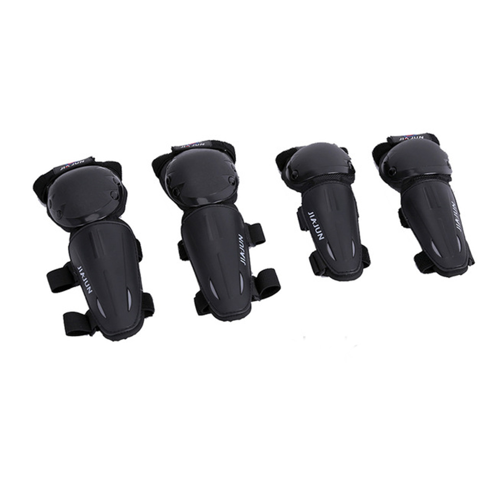 JIAJUN-4-Pieces-Armor-Kids-Knee-Pad-Elbow-Guard-Motorbike-Racing-Stainless-Steel-Riding-Protective-1624412