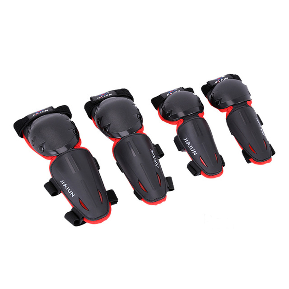 JIAJUN-4-Pieces-Armor-Kids-Knee-Pad-Elbow-Guard-Motorbike-Racing-Stainless-Steel-Riding-Protective-1624412