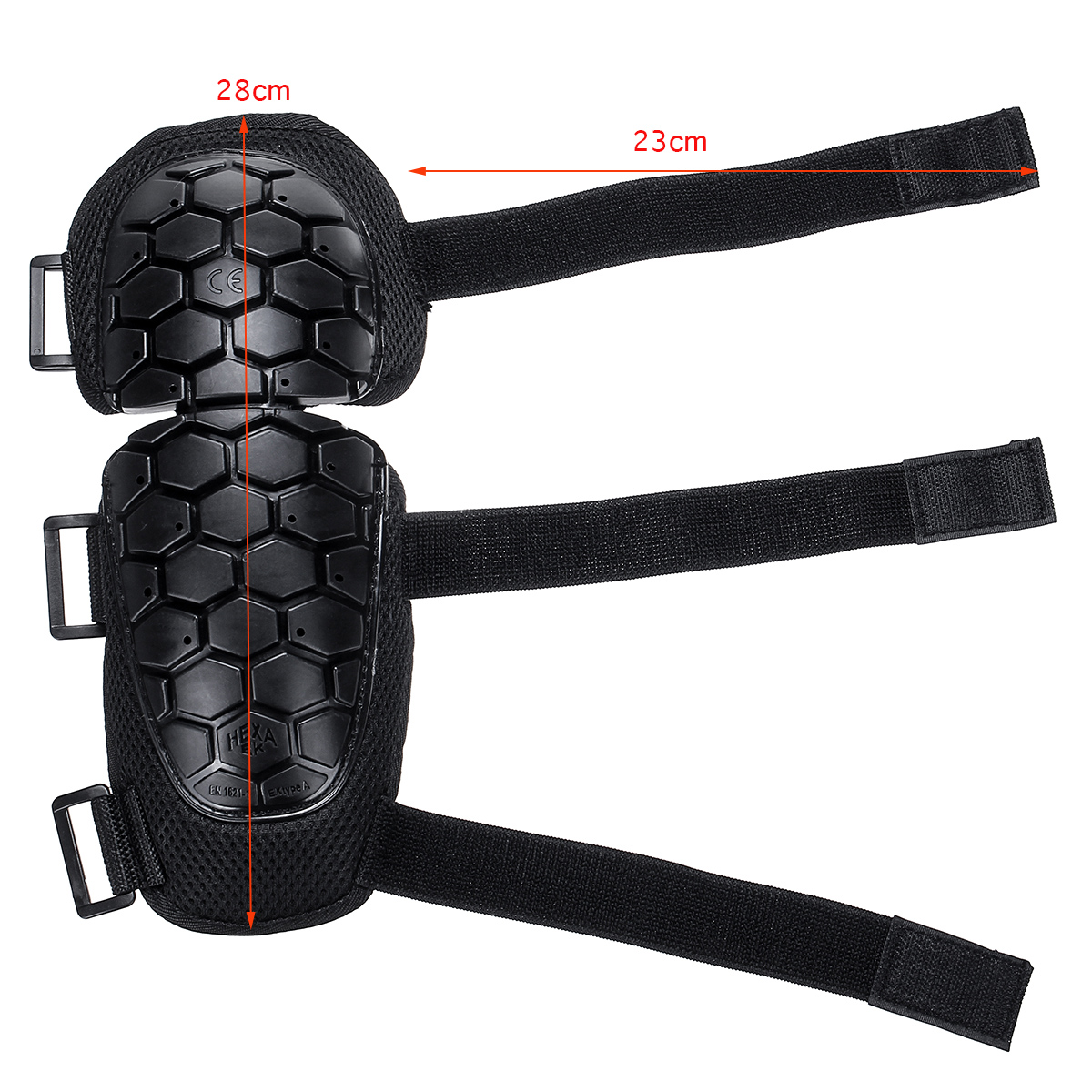 Motorcycle-Knee-Elbow-Shin-Pad-Guards-Brace-Riding-Skiing-Protector-Gear-1538369