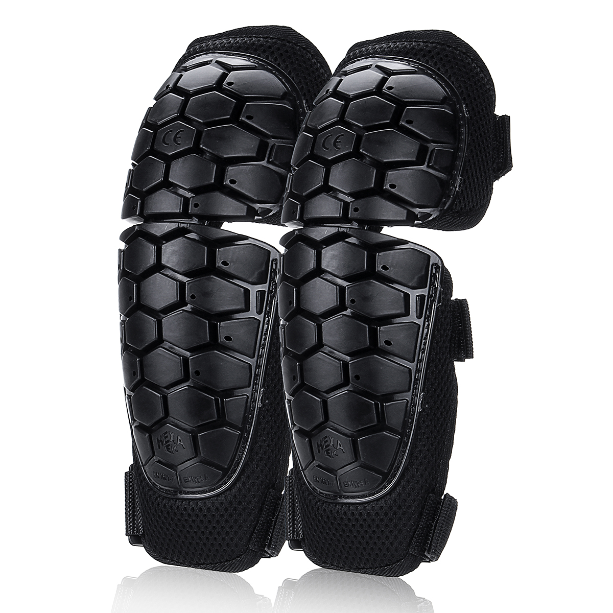 Motorcycle-Knee-Elbow-Shin-Pad-Guards-Brace-Riding-Skiing-Protector-Gear-1538369