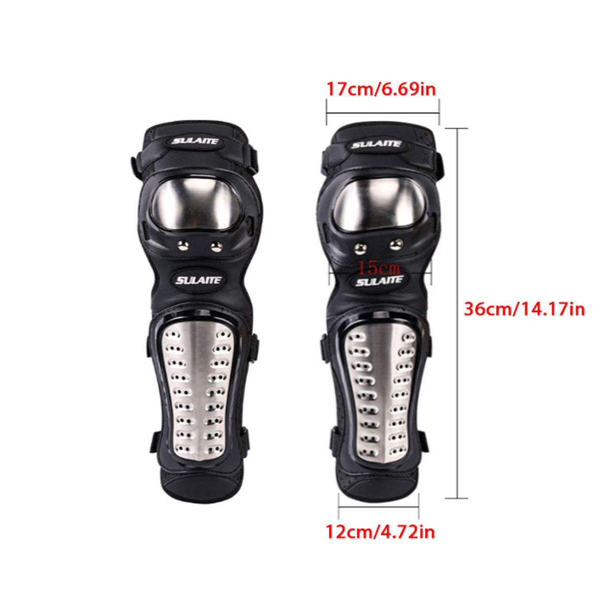 SULAITE-4Pcs-Sets-Motorcycle-Elbow-Knee-Pad-Protective-Safety-Gear-Protector-Guards-Kit-1632684