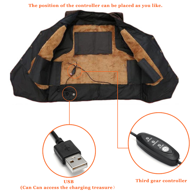 5-12V-8-In-1-Clothes-Heating-Pads-Adjustable-Temp-Thermal-Clothing-Jacket-Electric-USB-1376119