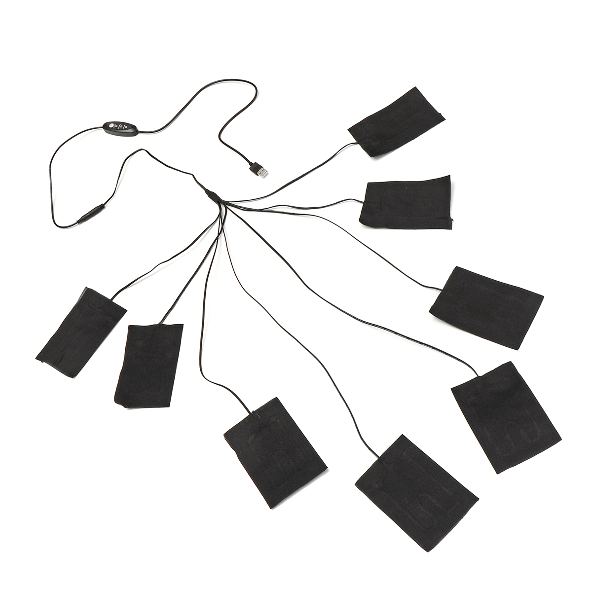5-12V-8-In-1-Clothes-Heating-Pads-Adjustable-Temp-Thermal-Clothing-Jacket-Electric-USB-1376119
