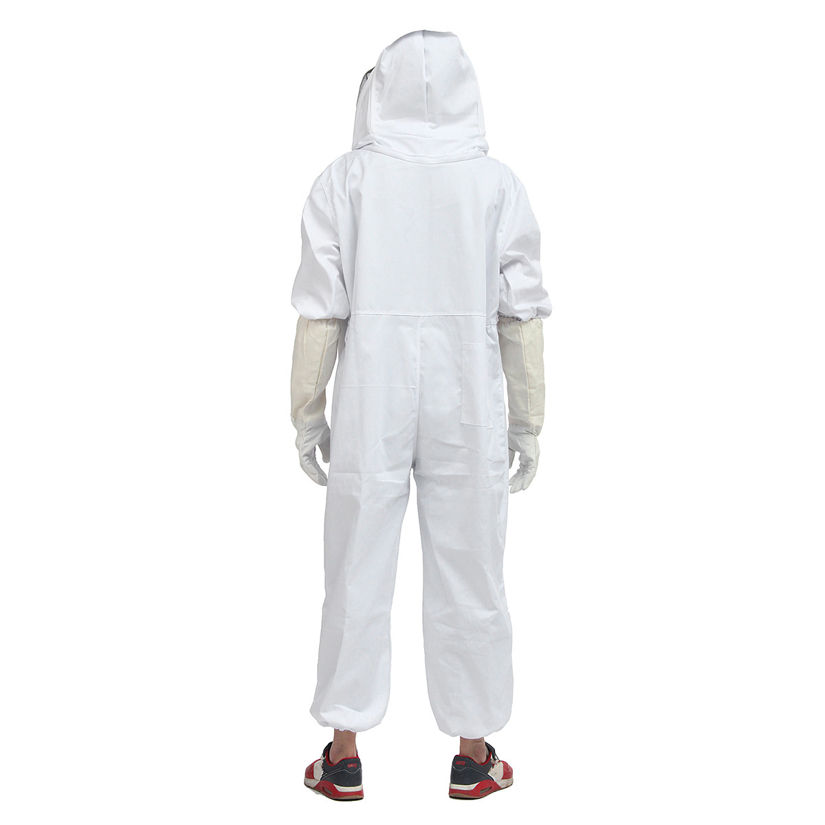 Beekeeper-Beekeeping-Protective-Veil-Suit-Smock-Bee-Hat-Gloves-Full-Body-Thicken-Set-1126916