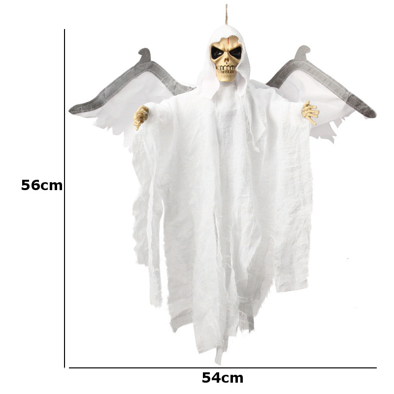 Halloween-Prop-Hanging-Skull-Skeleton-Ghost-Haunted-Battery-Flash-Eye-Party-Decorations-Voice-Contro-1196462