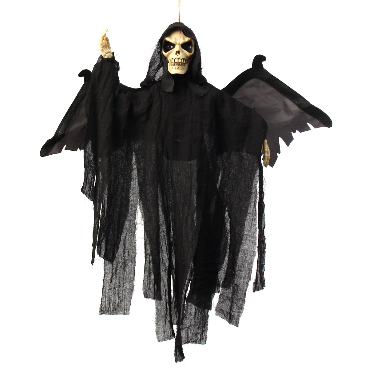 Halloween-Prop-Hanging-Skull-Skeleton-Ghost-Haunted-Battery-Flash-Eye-Party-Decorations-Voice-Contro-1196462