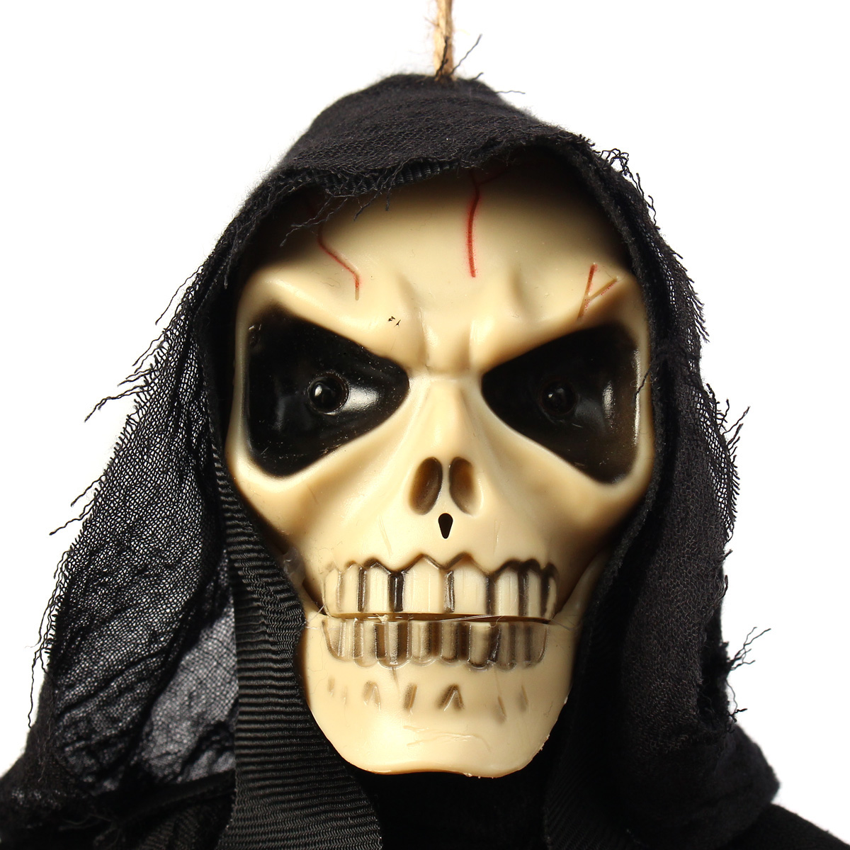 Halloween-Prop-Hanging-Skull-Skeleton-Ghost-Haunted-Battery-Flash-Eye-Party-Decorations-Voice-Contro-1196462