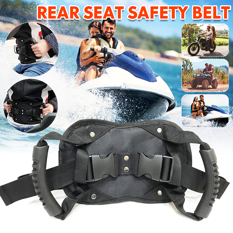 Passenger-Handles-Grip-Safety-Grip-Waist-Belt-Universal-For-Motorcycle-ATV-UTV-Motorboat-Snowmobile--1726343