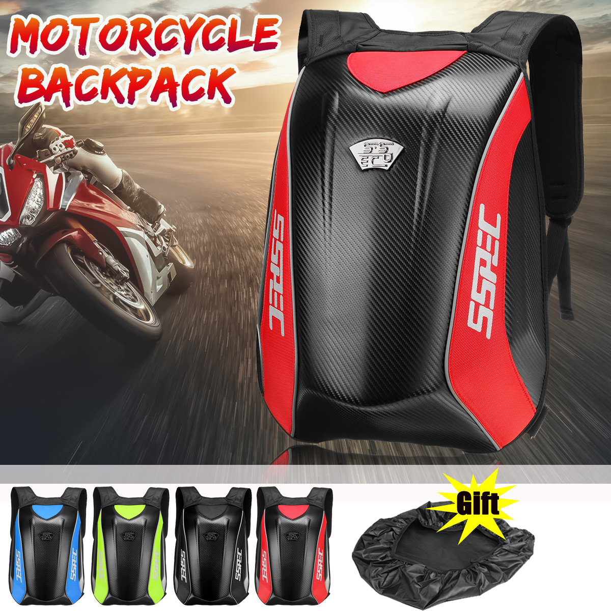 Universal-Carbon-Fiber-Motorcycle-Backpack-Motocross-Riding-Racing-Storage-Bag-1719308