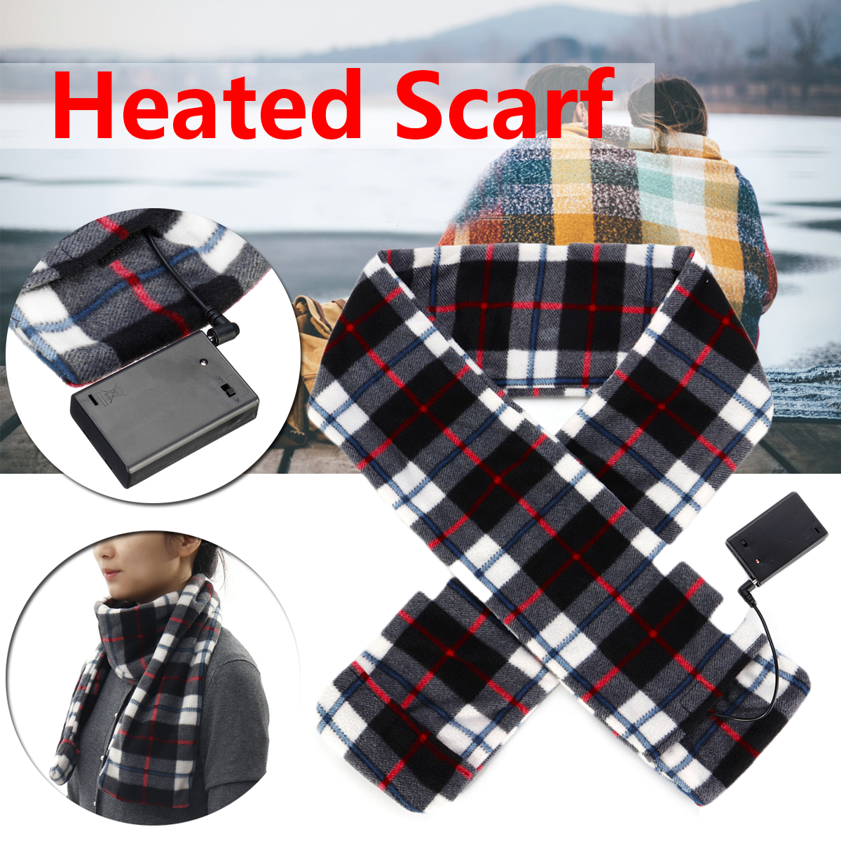 Winter-Heating-Electric-Warm-Scarf-Fleece-Long-Scarves-Lattice-Style-1405241