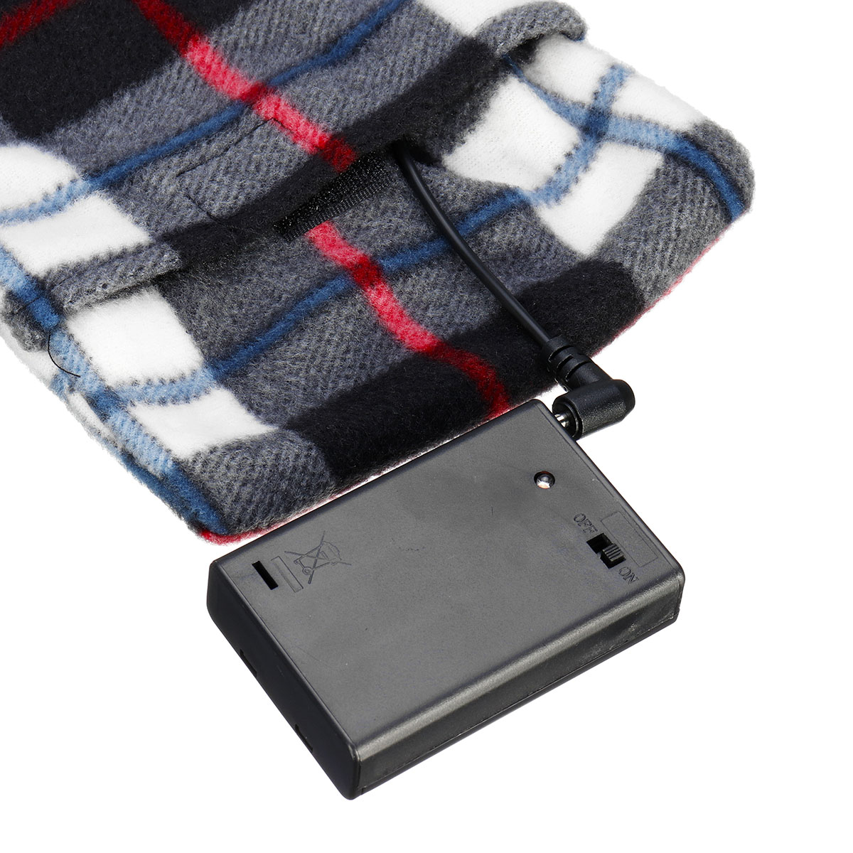 Winter-Heating-Electric-Warm-Scarf-Fleece-Long-Scarves-Lattice-Style-1405241