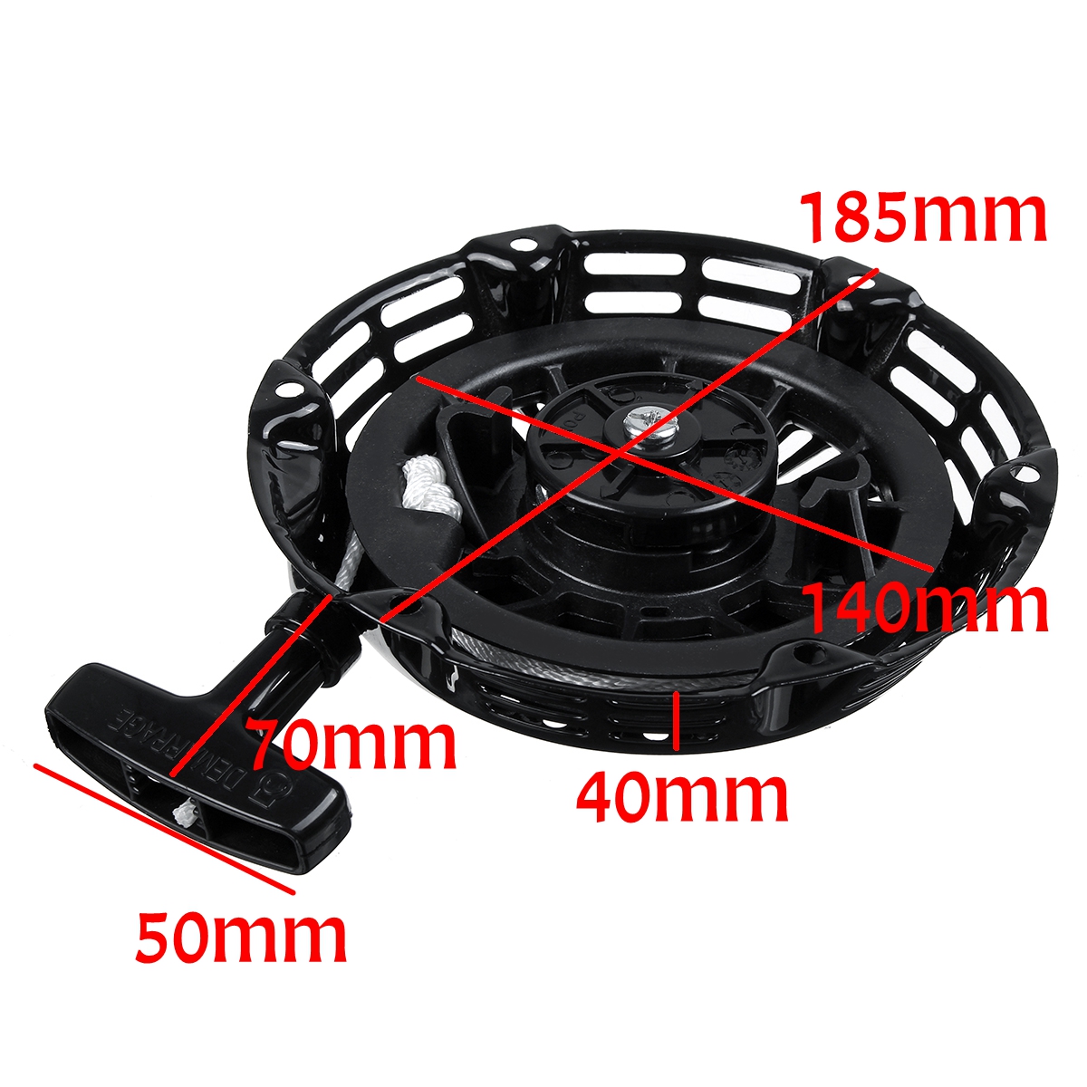 Black-Pull-Starter-Recoil-Lawn-Mower-For-Honda-GX120-4HP-GX160-55HP-GX200-65HP-1561528