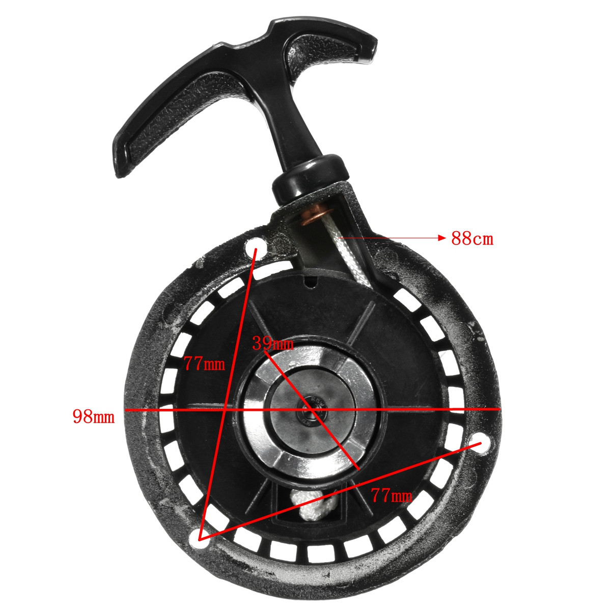 Pull-Start-Pull-Starter-2-Stroke-49cc-Mini-Moto-Quads-Dirt-Pit-Bike-ATV-Aluminum-1108581