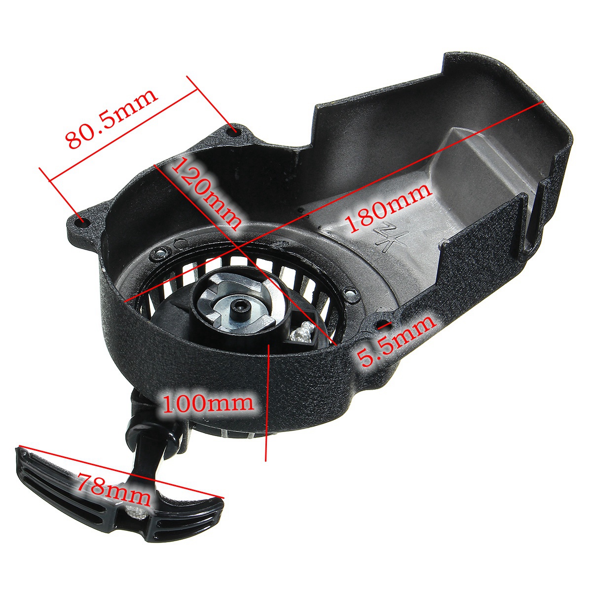 Pull-Start-Pull-Starter-Flywheel-Alloy-For-47cc-49cc-Mini-Scooter-Dirt-ATV-Quad-1126893