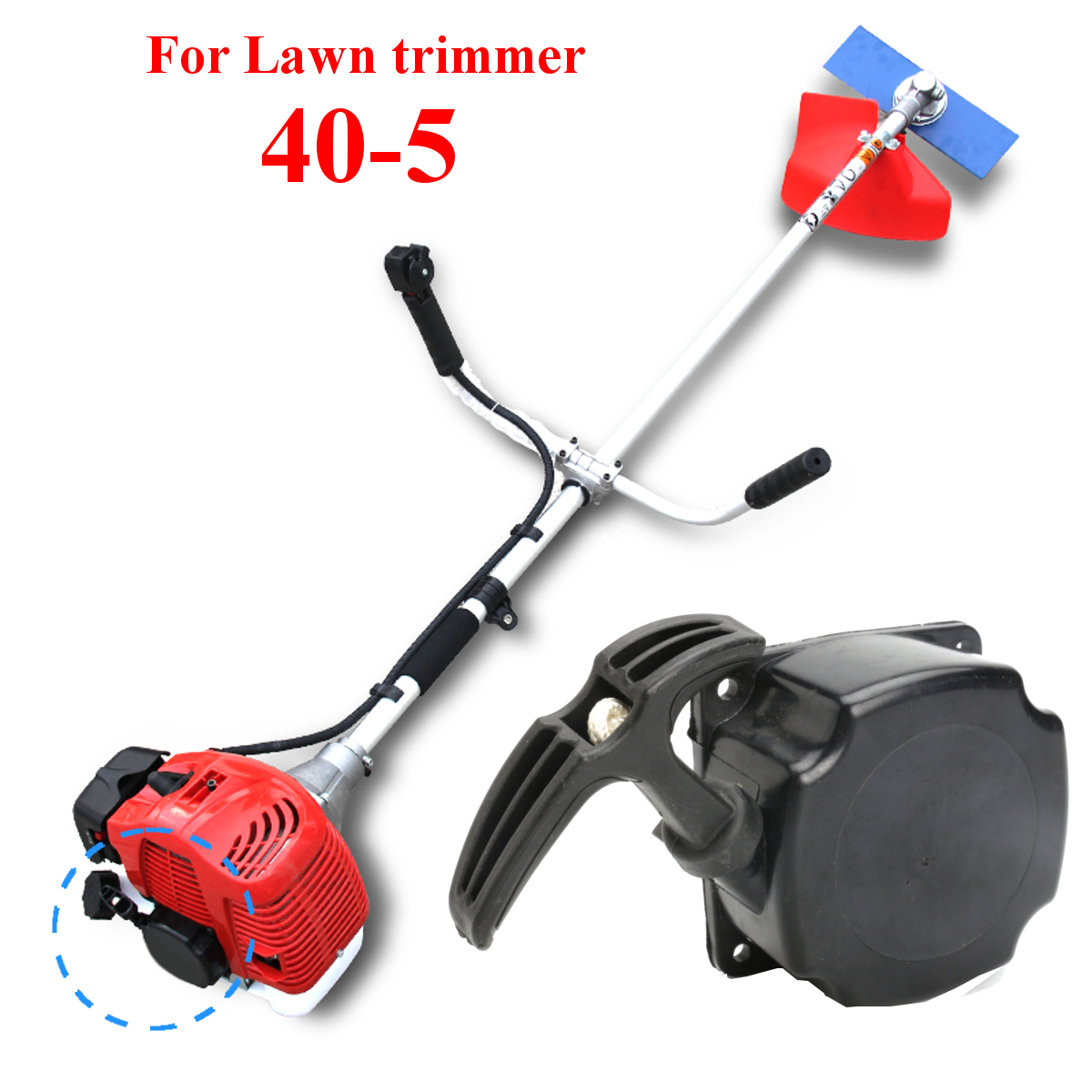 Recoil-Pull-Starter-Start--Pull-Panel-For-Brushcutter-Whipper-Snipper-Strimmer-1426191
