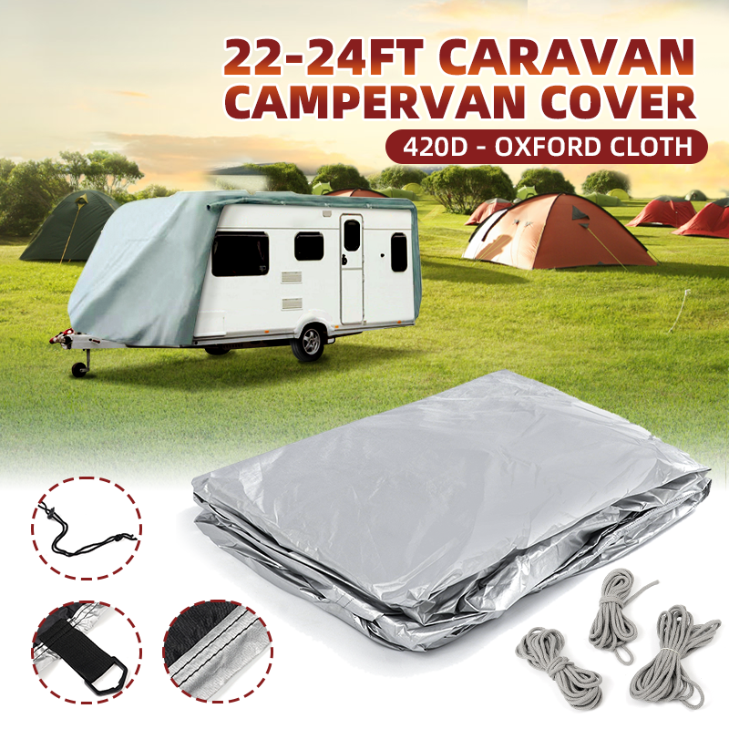 22-24ft-Premium-Camper-Caravan-Trailer-Cover-300D-Oxford-Cloth-UV-Protector-1817397