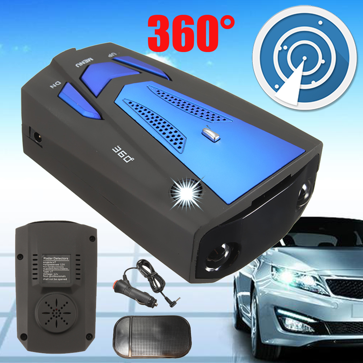 360deg-Car-Camera-Blue-V7-Testing-System-Cobra-16-Band-360deg-Laser-Radar-Detector-Voice-Alerts-1170347