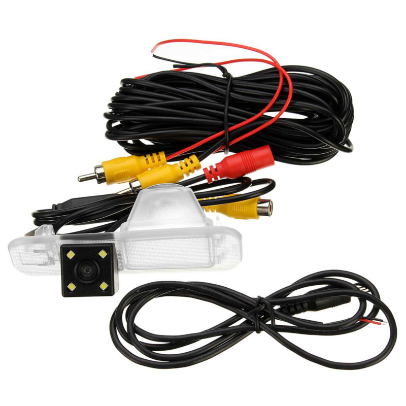 Super-Night-Vision-4-LED-Couleur-CCD-Vue-Arriegravere-de-Voiture-Cameacutera-de-Recul-de-Cameacutera-1321267