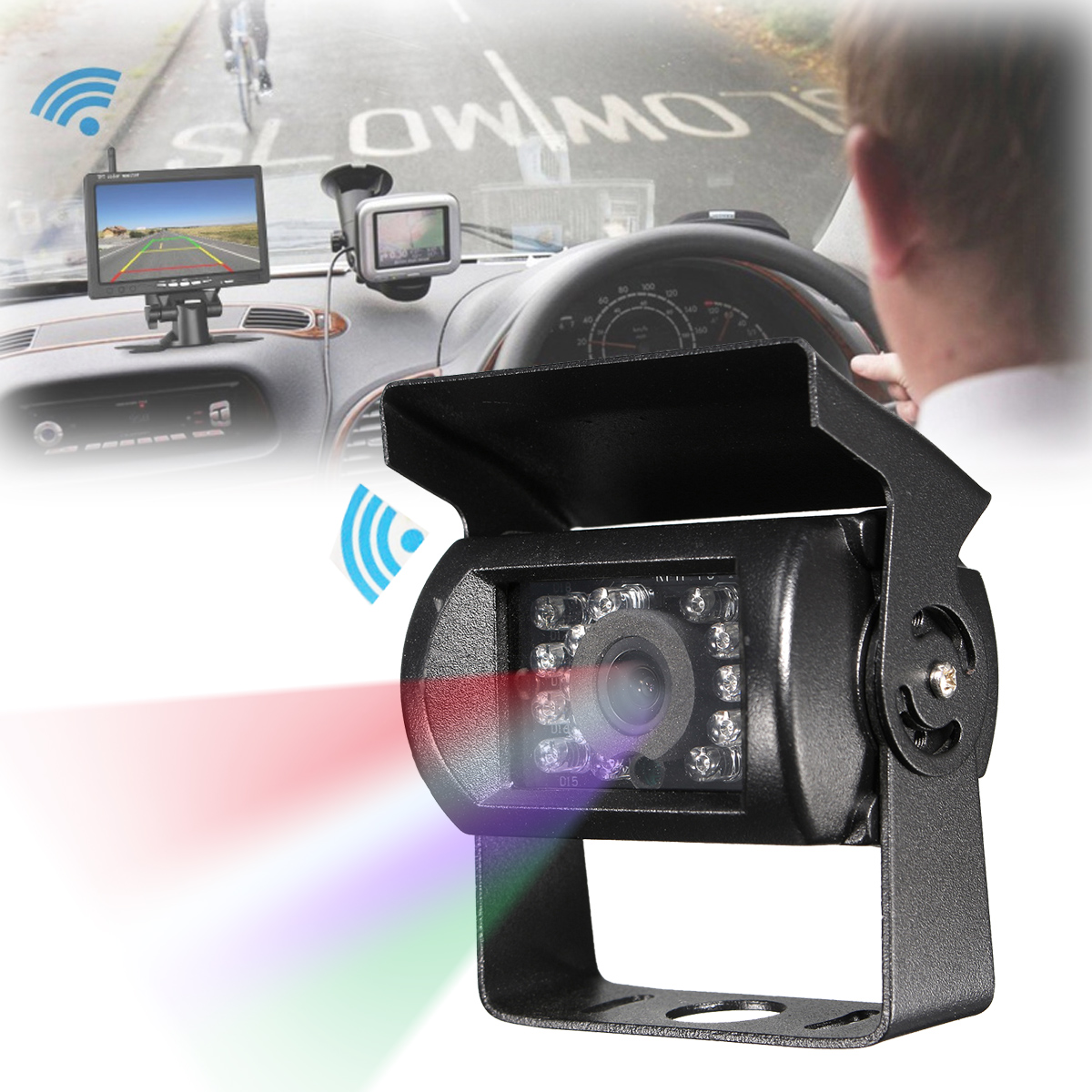 Wireless-7-Inch-LCD-Monitor-Car-Bus-Waterproof-Infrered-Rear-View-Backup-Camera-Cam-1206869