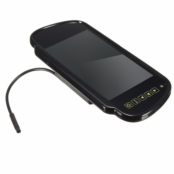Wireless-7Inch-LCD-Mirror-Monitor--IR-Car-Rear-View-Reversing-Camera-Backup-Kit-1041906