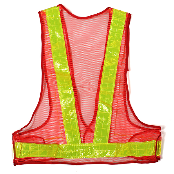 2pcs-OrangeYellow-Reflective-Vest-High-Visibility-Warning-Safety-Gear-966547
