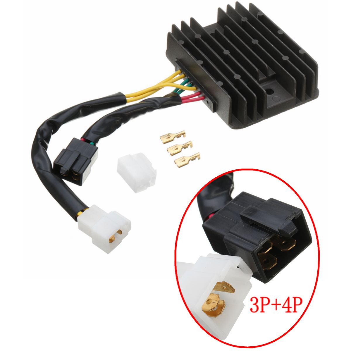 12V-Regulator-Rectifier-Voltage-Motorcycle-Aluminum-Fit-For-Ducati-1098-848-1198-1173436