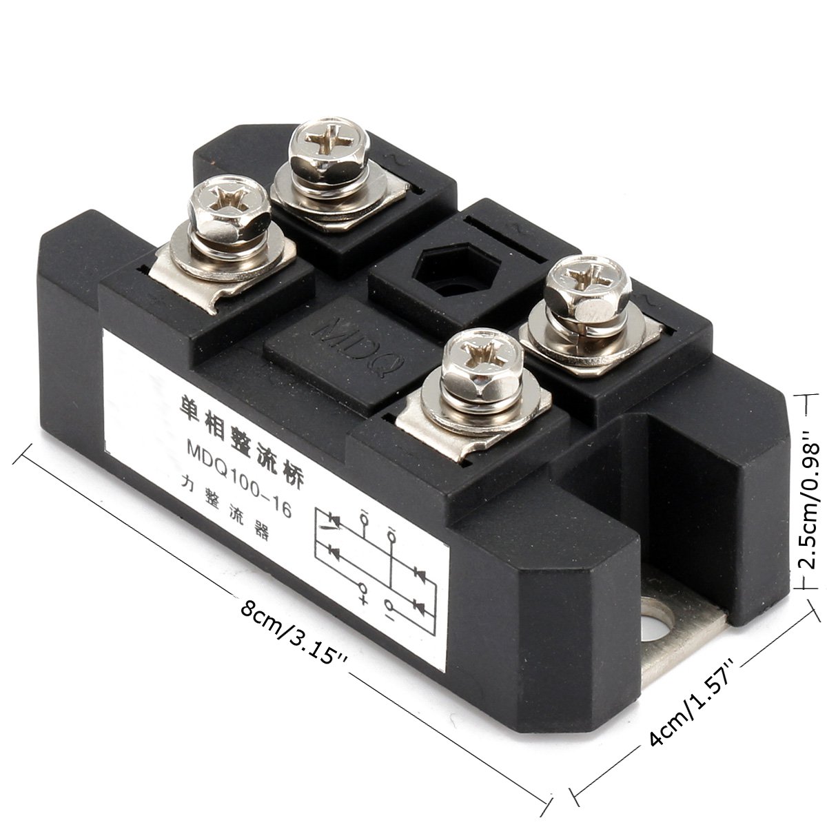 MDQ-100A-Amp-1600V-Volt-Silicon-Single-Phase-Diode-Metal-Case-Bridge-Rectifier-1169524