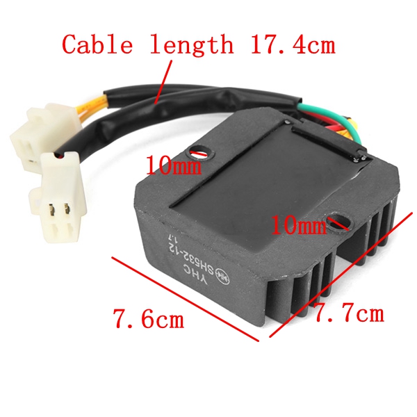 Motorcycle-Voltage-Regulator-Rectifier-SH532-12-For-Honda-CH125-CH150-CN250-1005845