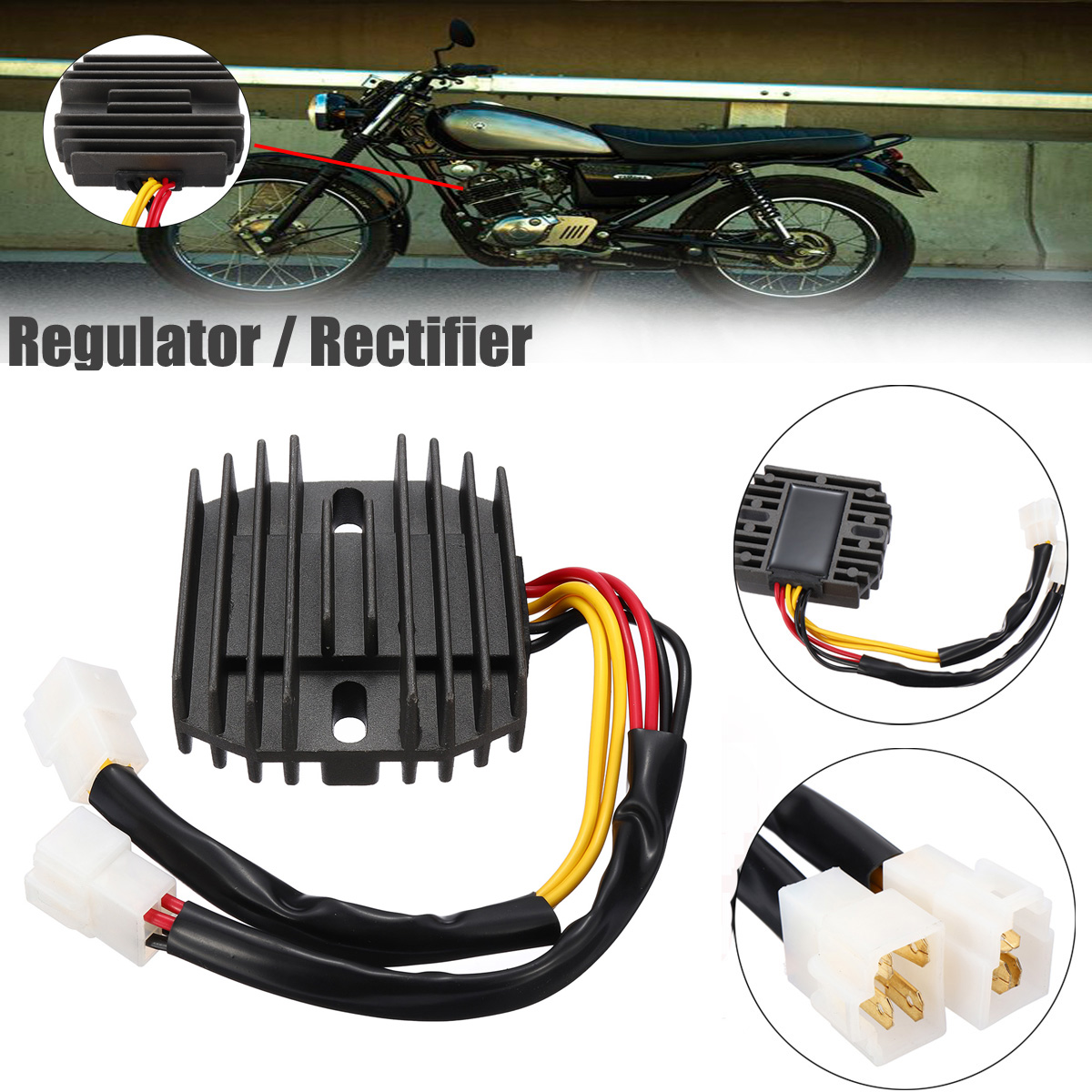 Voltage-Regulator-Rectifier-For-Triumph-Daytona-955i-2000---2006-2002-42W-25A-1343624