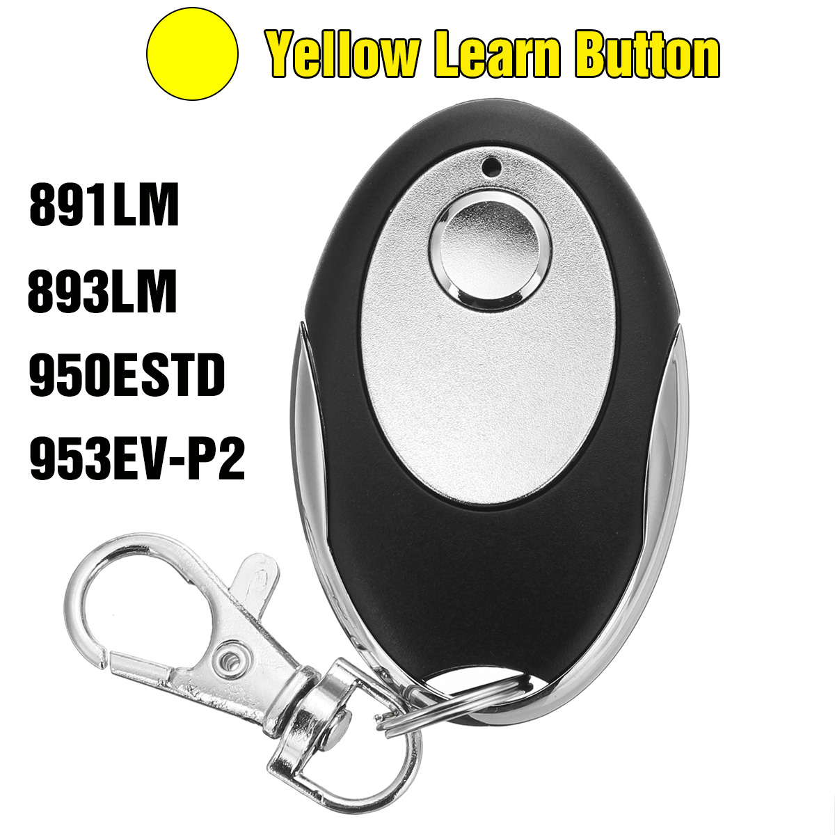1B-Garage-Door-Opener-Key-Remote-Yellow-Learn-Button-For-Liftmaster-891LM-893LM-1780016
