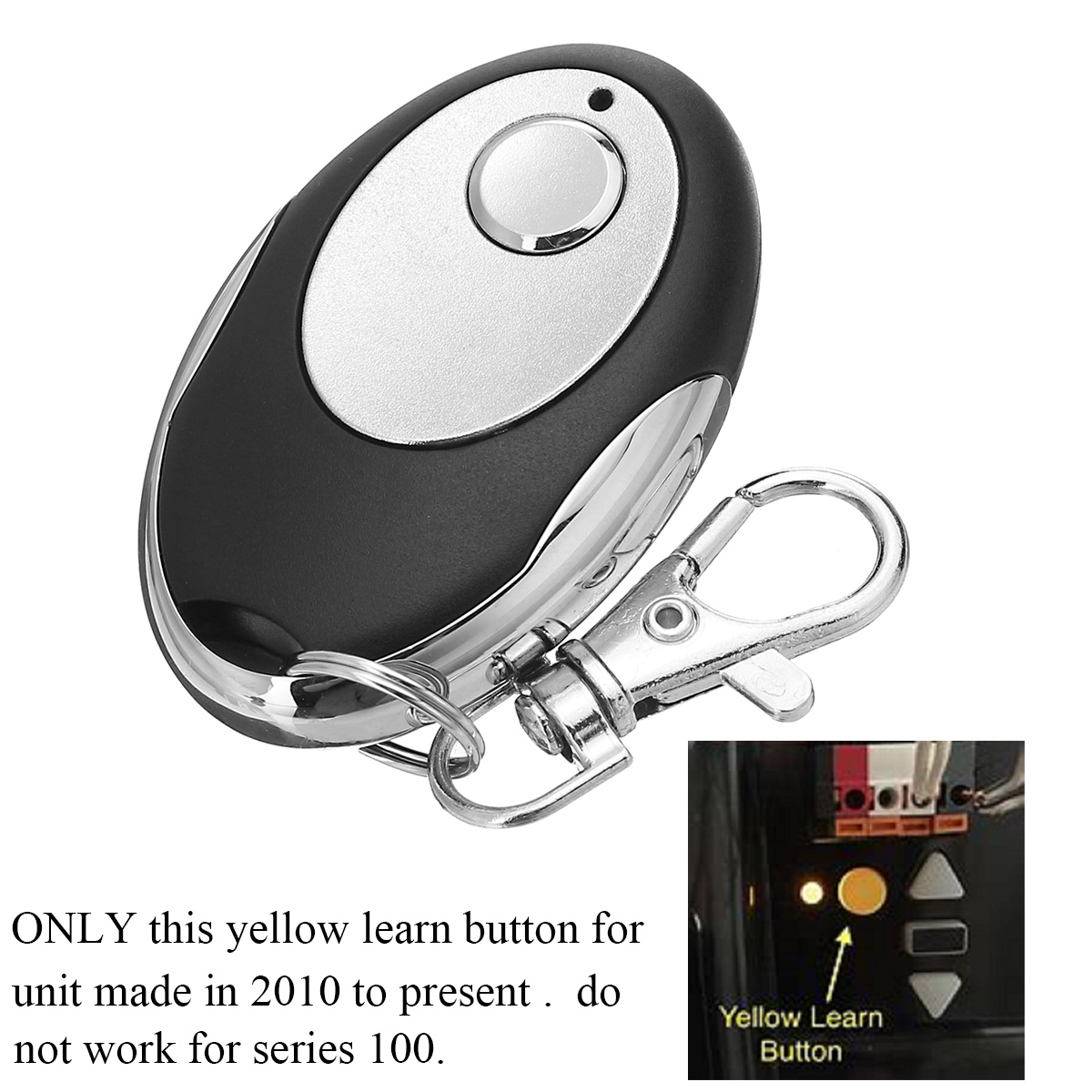 1B-Garage-Door-Opener-Key-Remote-Yellow-Learn-Button-For-Liftmaster-891LM-893LM-1780016