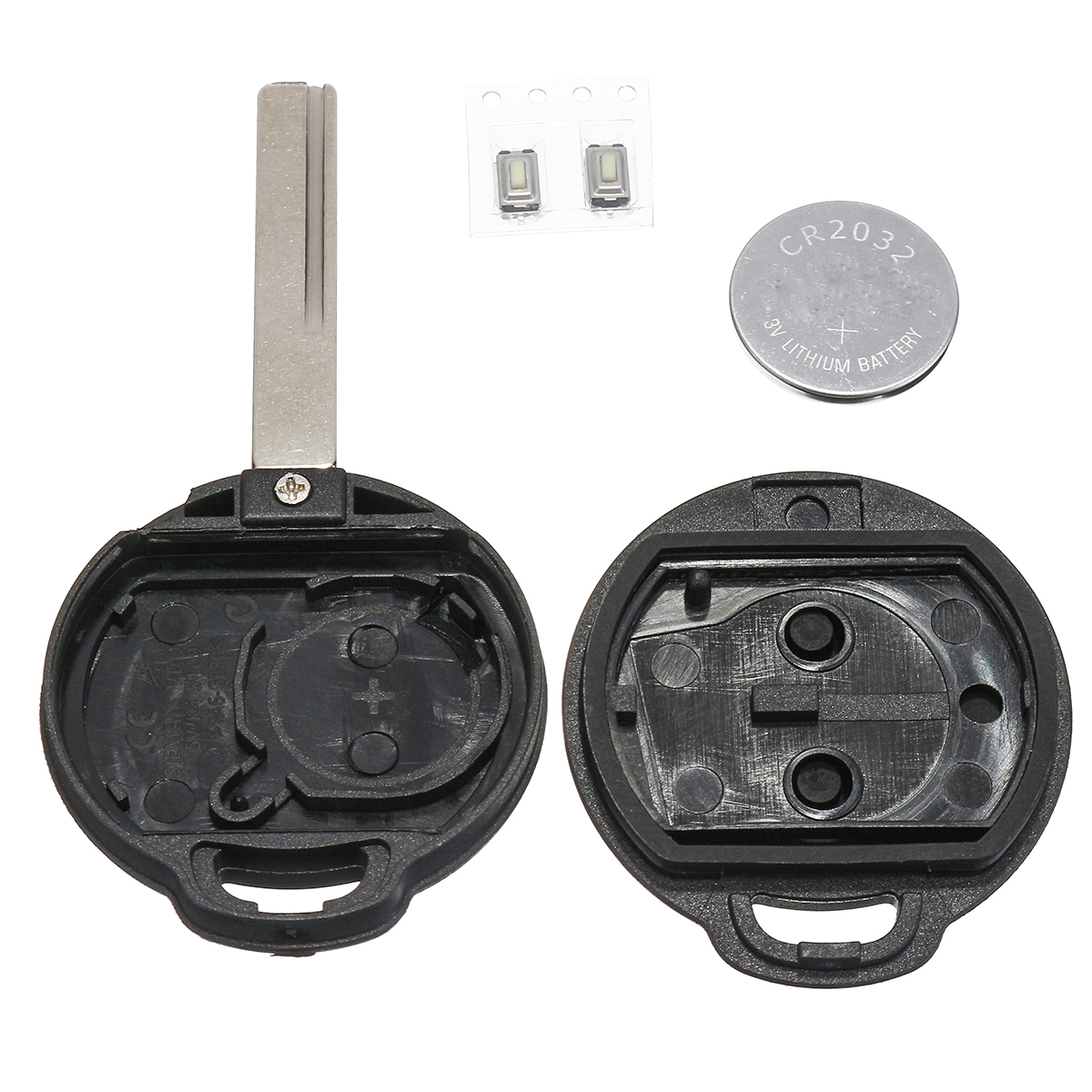 2-Button-Car-Remote-Key-Fob-Case-With-Switch-Battery-For-Mitsubishi-Colt-Warior-Spacestar-1261718